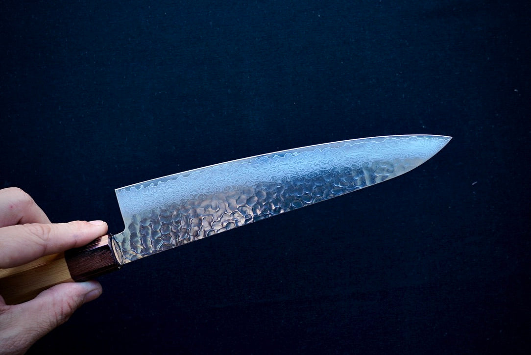 Sakai Takayuki 33 Layer Damascus Wa Gyuto 210mm - Thecooksedge