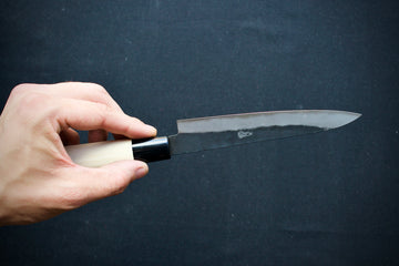 Yoshida Hamono Kurouchi Petty 150mm - Thecooksedge