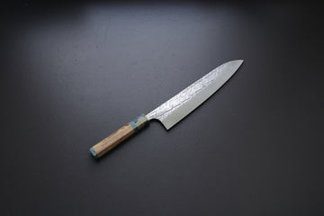 Yu Kurosaki Raijin gyuto 240mm custom handle - Thecooksedge