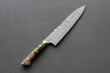 Yoshimi Kato SG2 Damascus Gyuto 240mm - Thecooksedge