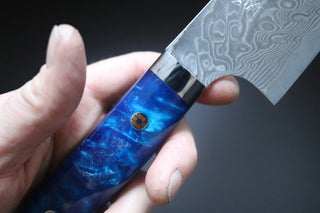 Yoshimi Kato SG2 Damascus Gyuto 210mm - Thecooksedge
