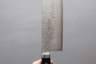 Masutani VG10 Damascus Nakiri 165mm - Thecooksedge