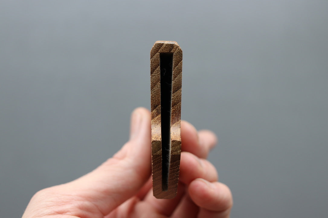 Friction Fit Teak Saya - Thecooksedge