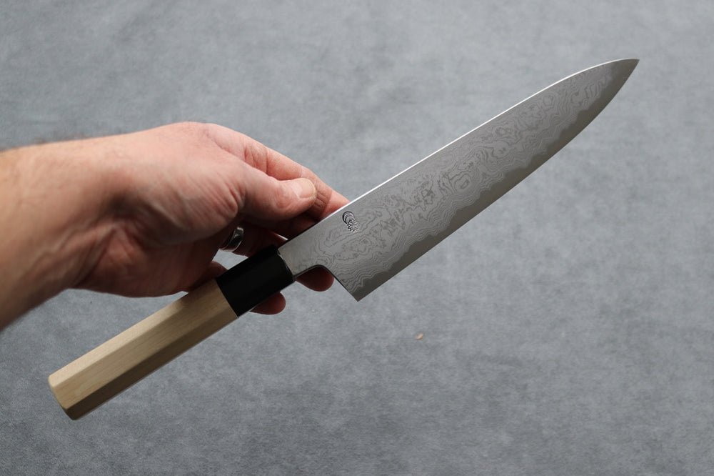 Sakai Kikumori Kikuzuki Uzu Gyuto 210mm - Thecooksedge