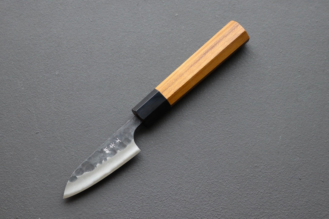 Anryu AS Kurouchi Tsuchime Petty 75mm - Thecooksedge