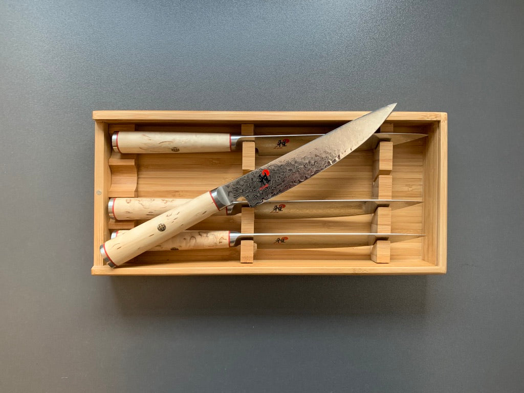 Myabi Birchwood SG2 steak knives - Thecooksedge