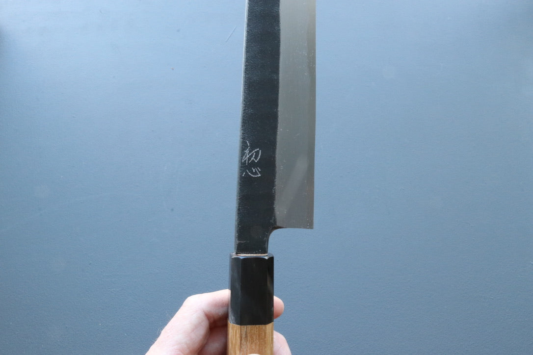Hatsukokoro Single Bevel Kurouchi Sakimaru Yanagiba 330mm - Thecooksedge