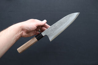 Sakai Kikumori Nashiji Gyuto 210mm - Thecooksedge
