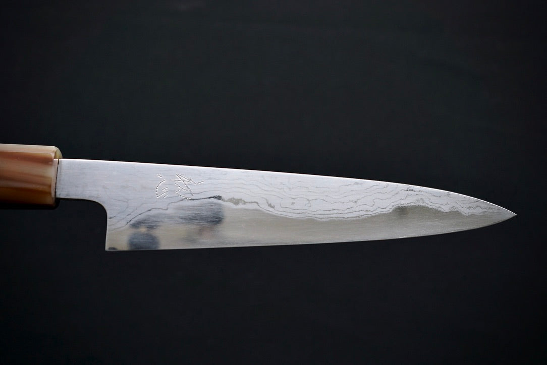 Komorebi Damascus Blue #1 Petty 150mm - Thecooksedge