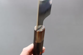 Yoshikazu Ikeda Oil Quenched Honyaki White #3 Gyuto 240mm - Thecooksedge