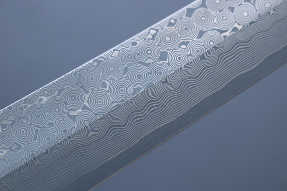 Nigara Hamono Silver3 Kurozome Sakimaru Yanagiba 330mm - Thecooksedge
