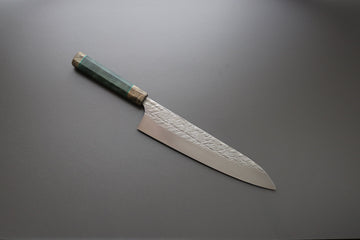 Yu Kurosaki Raijin gyuto 240mm custom handle - Thecooksedge