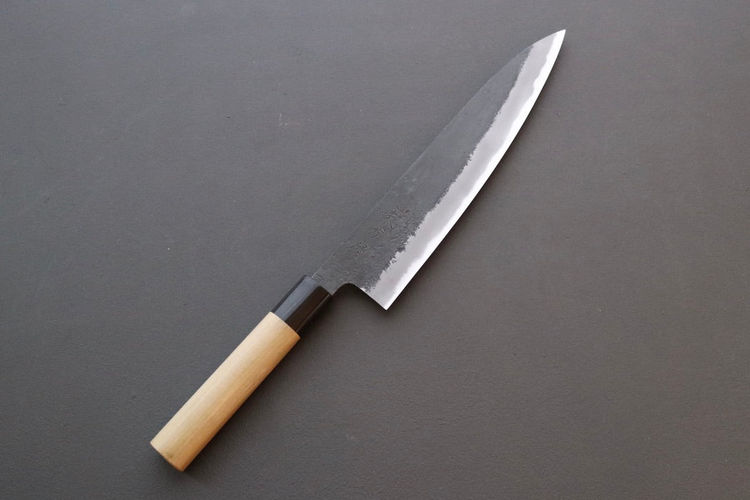 Mutsumi Hinoura Kurouchi Gyuto 240mm - Thecooksedge