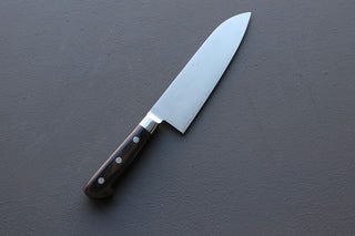 Sakai Kikumori SG2 Western Series Santoku 180mm - Thecooksedge