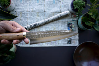 Yoshimi Kato SG2 Tsuchime Gyuto 210mm - Thecooksedge