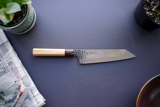 Sakai Takayuki 33 Layer Damascus Wa Kengata Gyuto 190mm - Thecooksedge