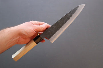 Mutsumi Hinoura Kurouchi Gyuto 210mm - Thecooksedge