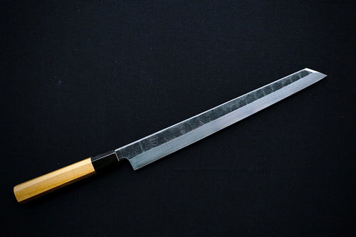 Shirasagi Kurouchi Kiritsuke Yanagiba 300mm - Thecooksedge