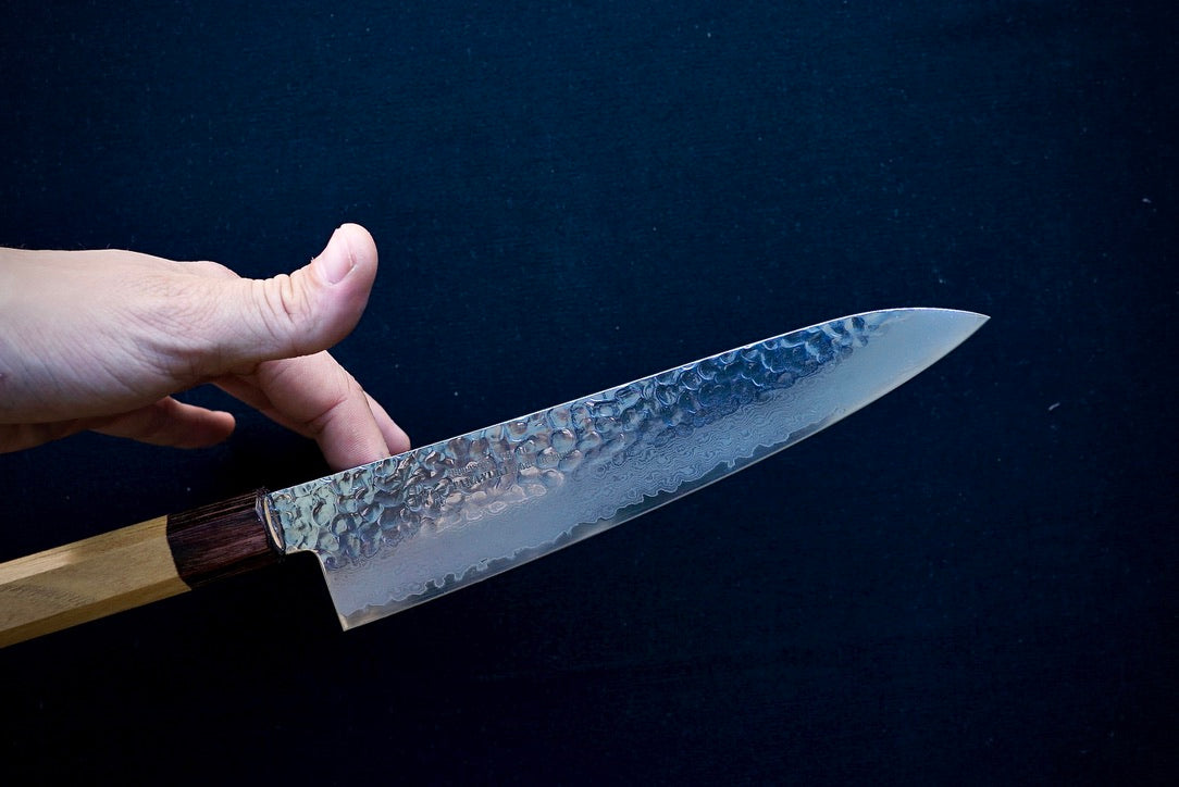Sakai Takayuki 33 Layer Damascus Wa Gyuto 210mm - Thecooksedge