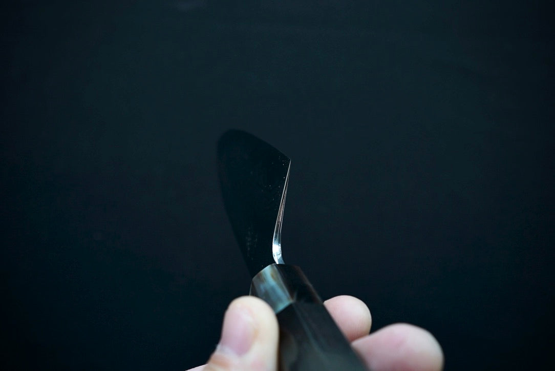 Komorebi Damascus Blue #1 Santoku 180mm - Thecooksedge