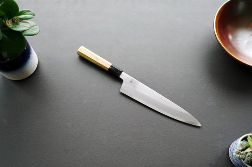 Kikuzuki Kasumi Gyuto 240mm - Thecooksedge