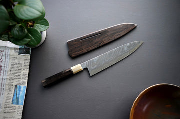Shoichi Hashimoto Yuzan Damascus Gyuto 240mm - Thecooksedge