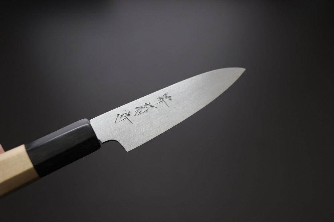 Sakai Kikumori Yoshikazu Tanaka Gokujyo Petty 90mm - Thecooksedge