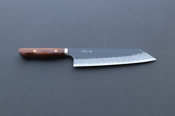 Nigara Hamono SG2 Kurouchi Kiritsuke Gyuto 240mm w/Custom Western Ironwood Handle - Thecooksedge