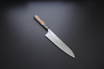 Yu Kurosaki Raijin gyuto 240mm custom handle - Thecooksedge