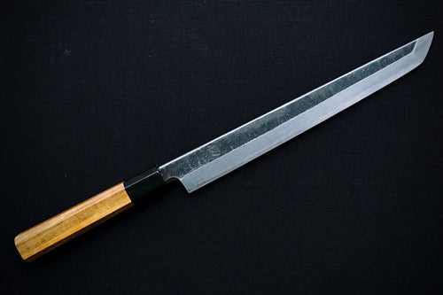 Shirasagi Kurouchi Sakimaru Yanagiba 270mm - Thecooksedge