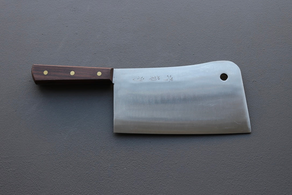 Sakai Kikumori Nihonko Cleaver 210mm - Thecooksedge