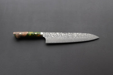 Yoshimi Kato SG2 Damascus Gyuto 240mm - Thecooksedge