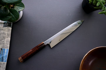 Satoshi Nakagawa Blue#2 Honyaki Gyuto 240mm - Thecooksedge