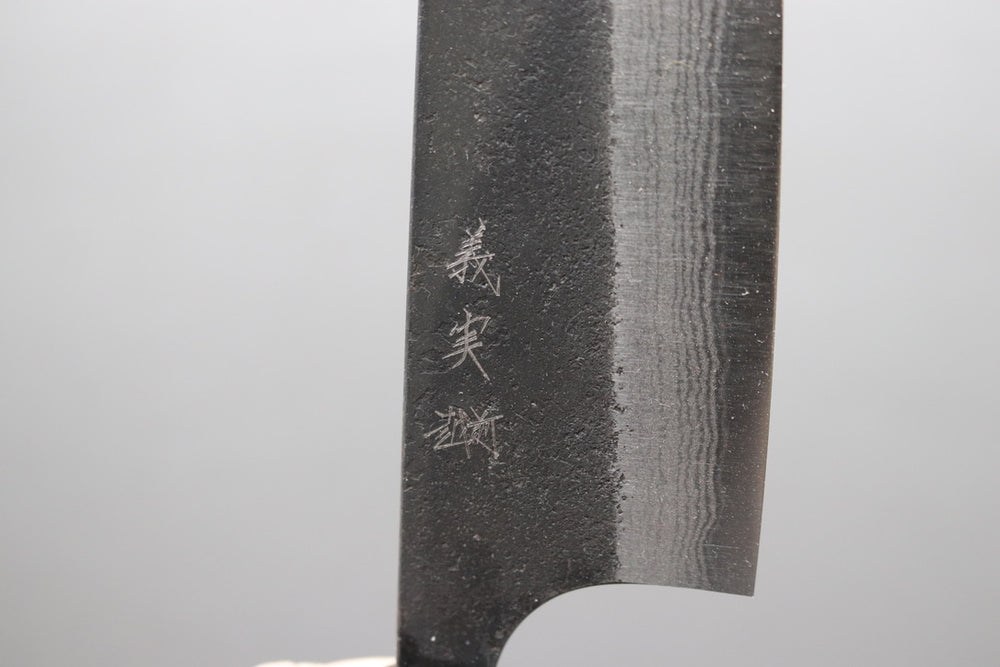 Yoshimi Kato Damascus Kurouchi AS Bunka 170mm - Thecooksedge
