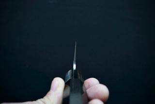 Komorebi Damascus Blue #1 Santoku 180mm - Thecooksedge