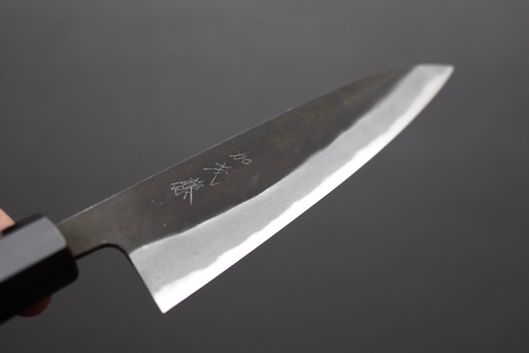 Shiro Kamo AS Kurouchi Petty 150mm - Thecooksedge
