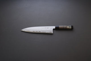 Yoshikazu Tanaka White #1 Damascus Gyuto 260mm - Thecooksedge