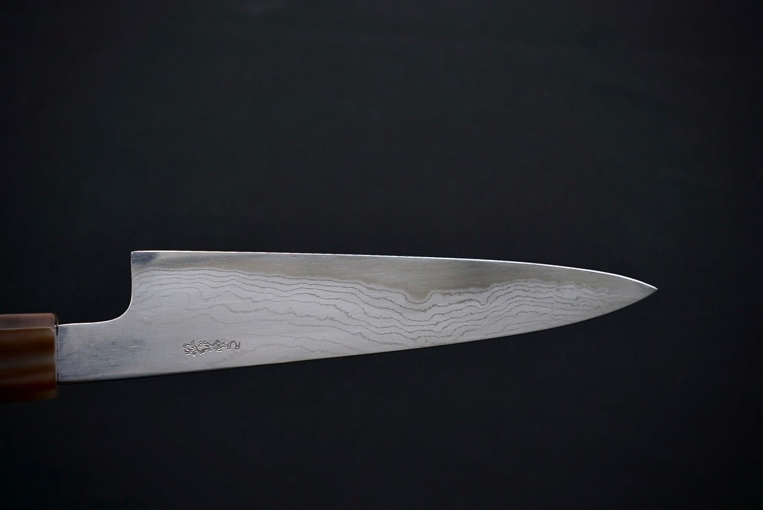 Komorebi Damascus Blue #1 Petty 150mm - Thecooksedge