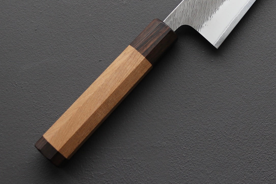 Yoshikane White #2 Kurouchi Tuschime Gyuto 240mm - Thecooksedge