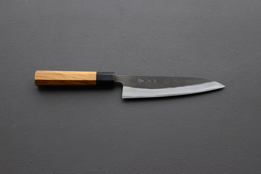 Shiro Kamo AS Kurouchi Petty 150mm - Thecooksedge