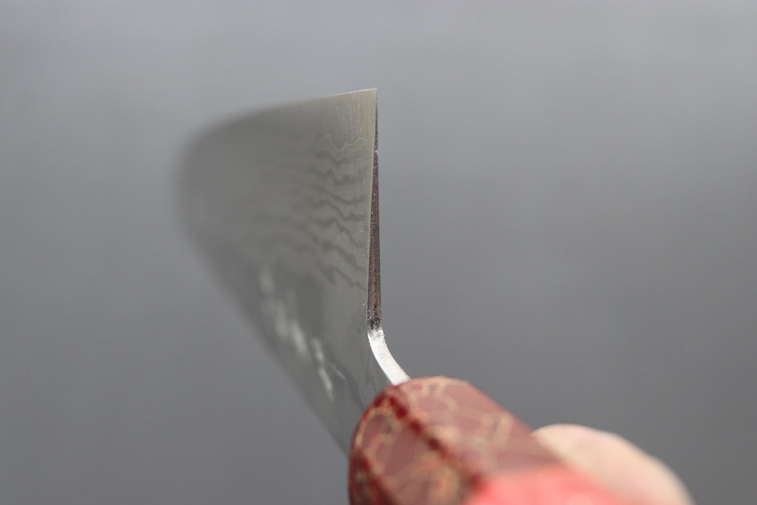 Shigeki Tanaka VG10 Damascus Gyuto 240mm w/Custom Handle - Thecooksedge