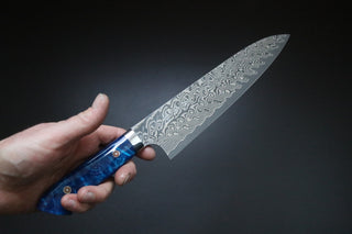Yoshimi Kato SG2 Damascus Gyuto 210mm - Thecooksedge