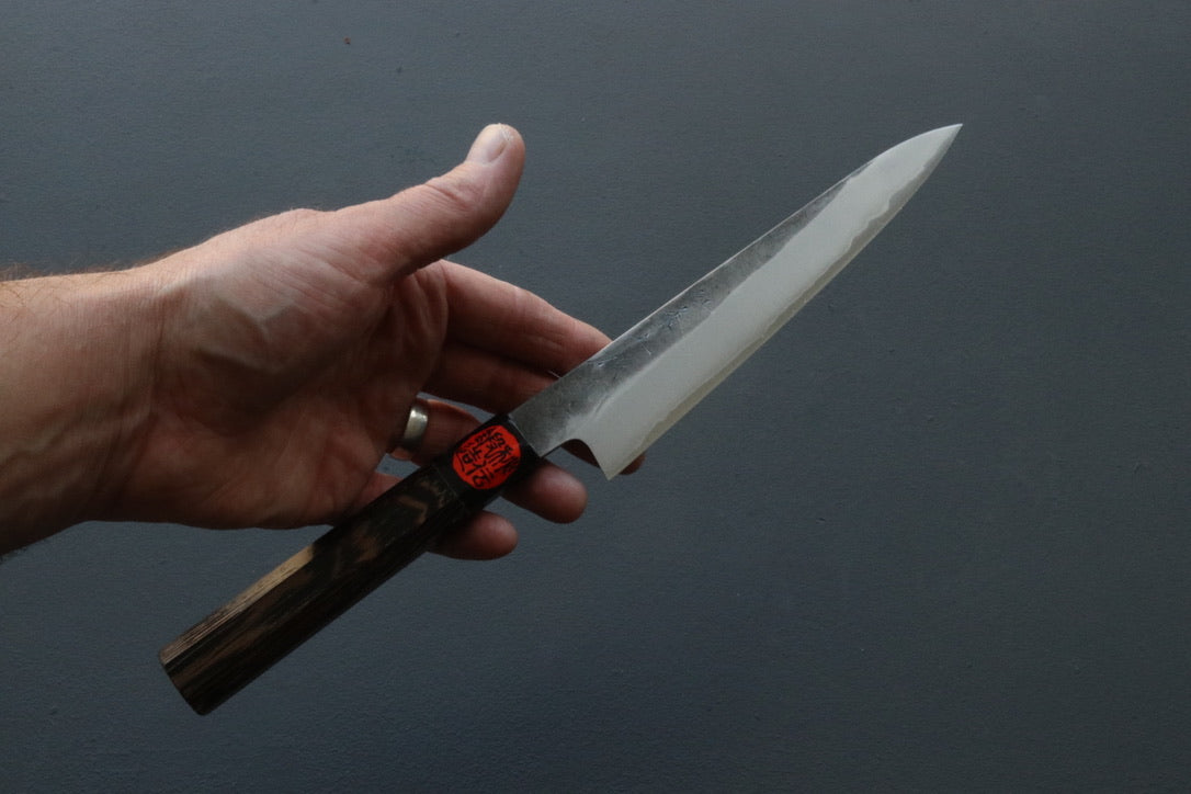 Shigeki Tanaka Nashiji Petty 150mm - Thecooksedge