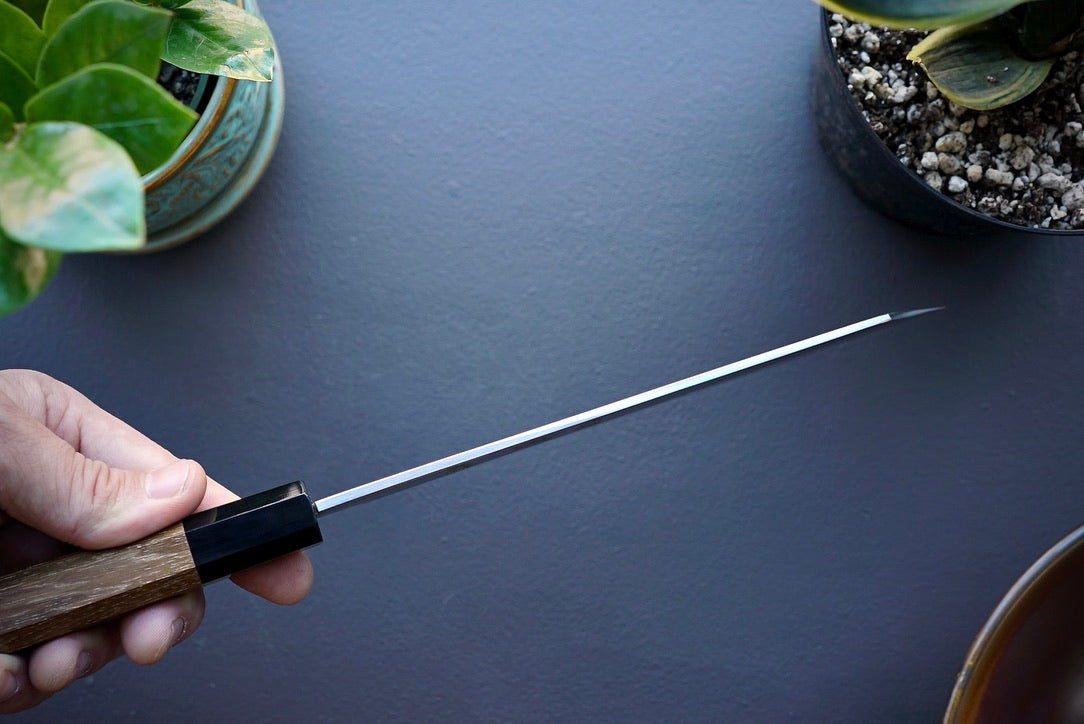 Nakagawa Hamono Silver 3 Kiritsuke Gyuto 210mm - Thecooksedge