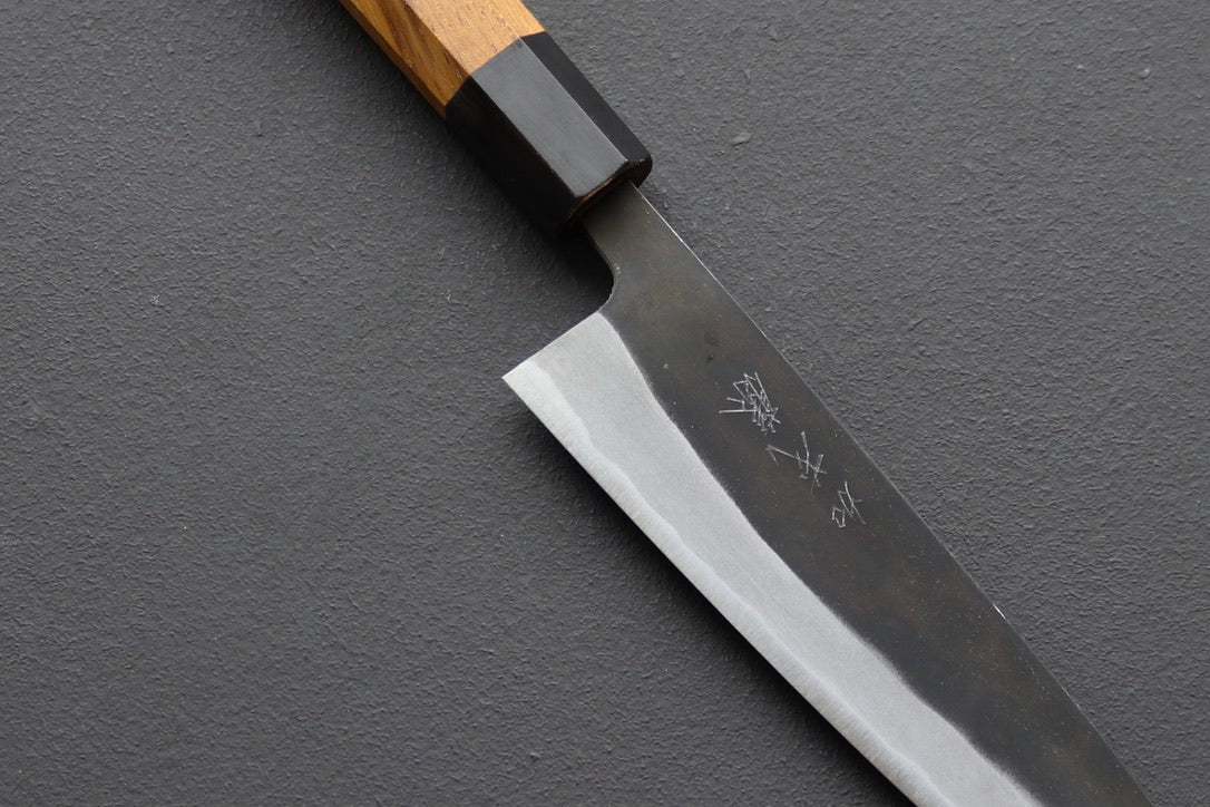 Shiro Kamo AS Kurouchi Petty 150mm - Thecooksedge