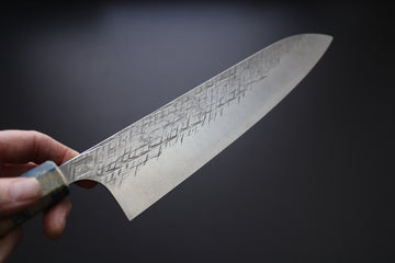 Yu Kurosaki Raijin gyuto 240mm custom handle - Thecooksedge