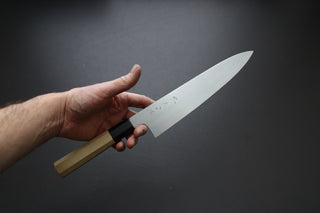 Sakai Kikumori x Yoshikazu Tanaka Gokujyo Gyuto 210mm - Thecooksedge