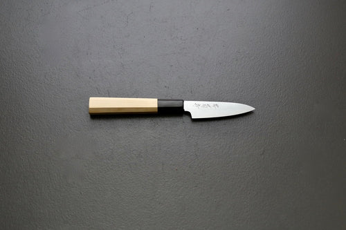Sakai Kikumori Yoshikazu Tanaka Gokujyo Petty 90mm - Thecooksedge