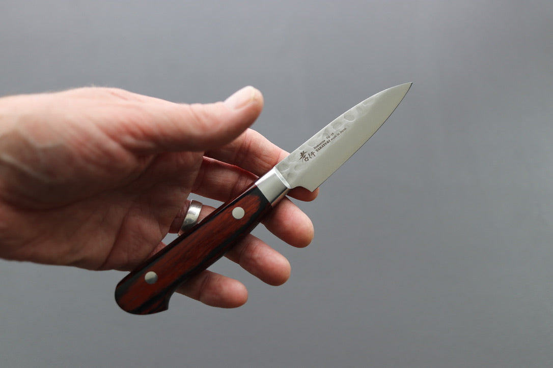 Sakai Takayuki 33 Layer Damascus Petty 80mm - Thecooksedge