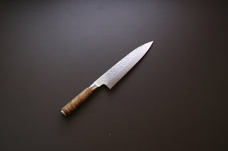 Takeshi Saji R2 Quince Handle Gyuto 210mm - Thecooksedge